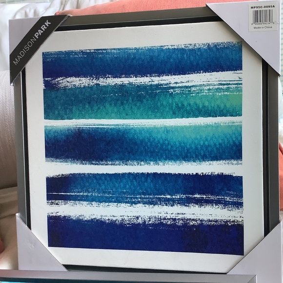 Stock Art in Blue Hues, prints on canvas - Picture 6 of 9